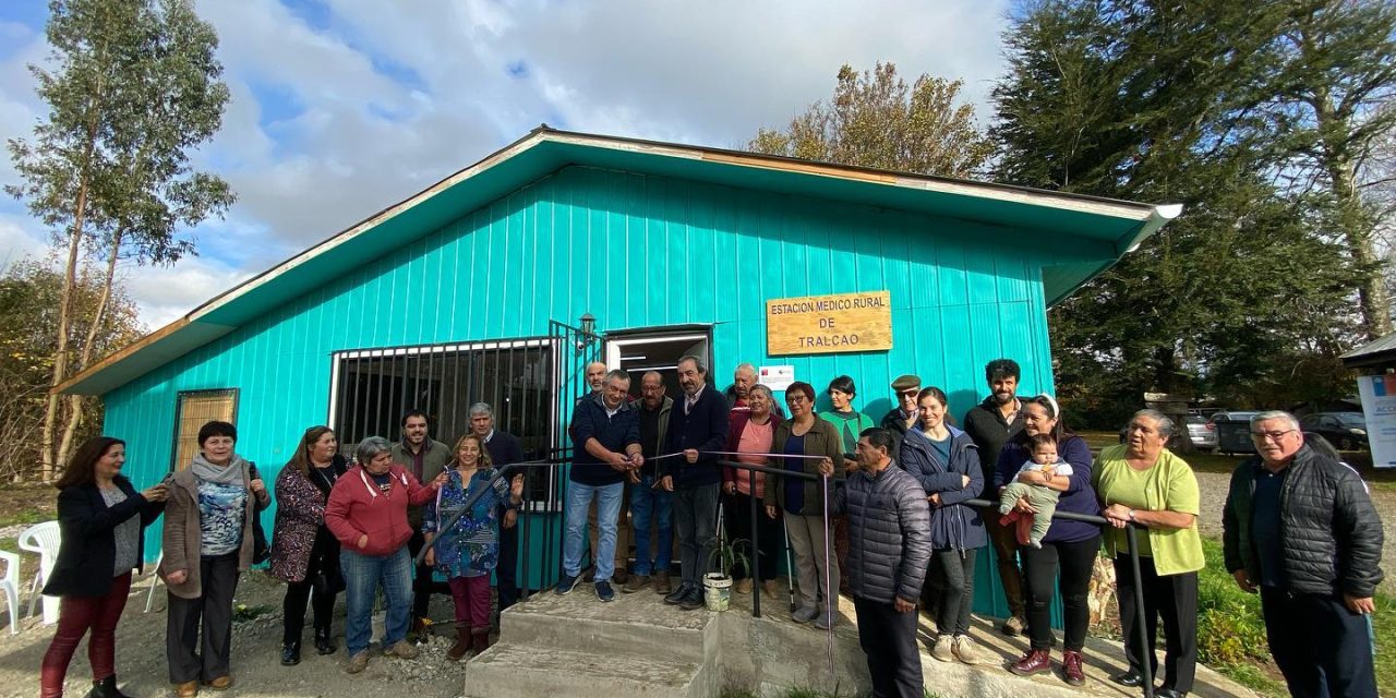 Tralcao cuenta con renovada Estación Médico Rural 