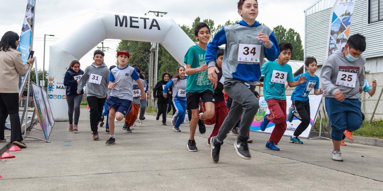 Cross Country se llevó a cabo en Centro Elige Vivir Sano de Mariquina