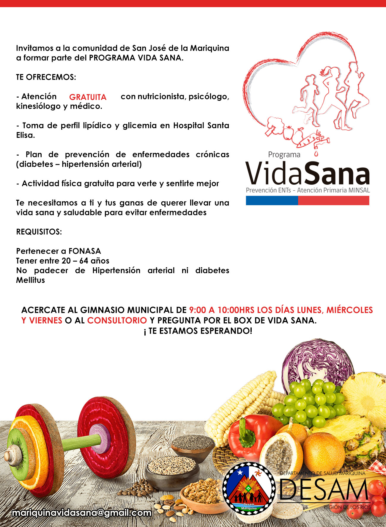 PROGRAMA VIDA SANA