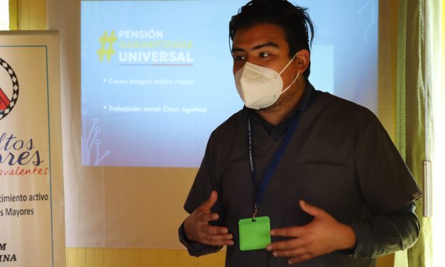 PERSONAL DEL CIAM REALIZÓ TALLER SOBRE PENSIÓN UNIVERSAL GARANTIZADA A PERSONAS MAYORES DE LA COMUNA