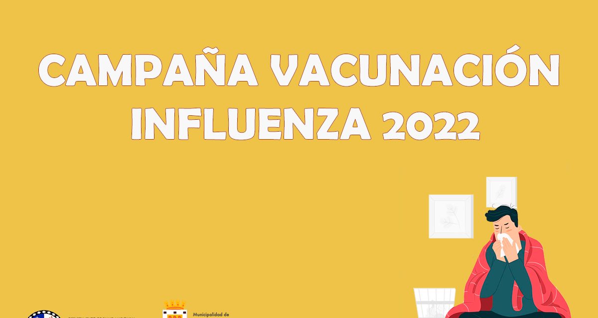 ESTE MIÉRCOLES 16 DE MARZO EMPIEZA LA CAMPAÑA DE VACUNACIÓN CONTRA LA INFLUENZA 2022