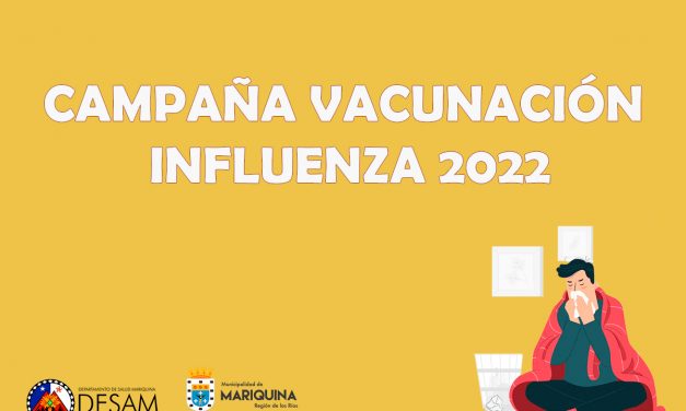 ESTE MIÉRCOLES 16 DE MARZO EMPIEZA LA CAMPAÑA DE VACUNACIÓN CONTRA LA INFLUENZA 2022