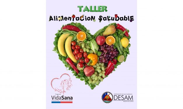 VIDA SANA TE INVITA A TALLER DE ALIMENTACIÓN SALUDABLE